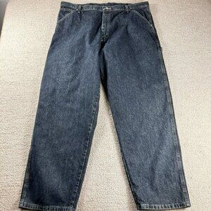 Wrangler Straight Leg Carpenter Jeans Blue Men’s Size 40 x 30